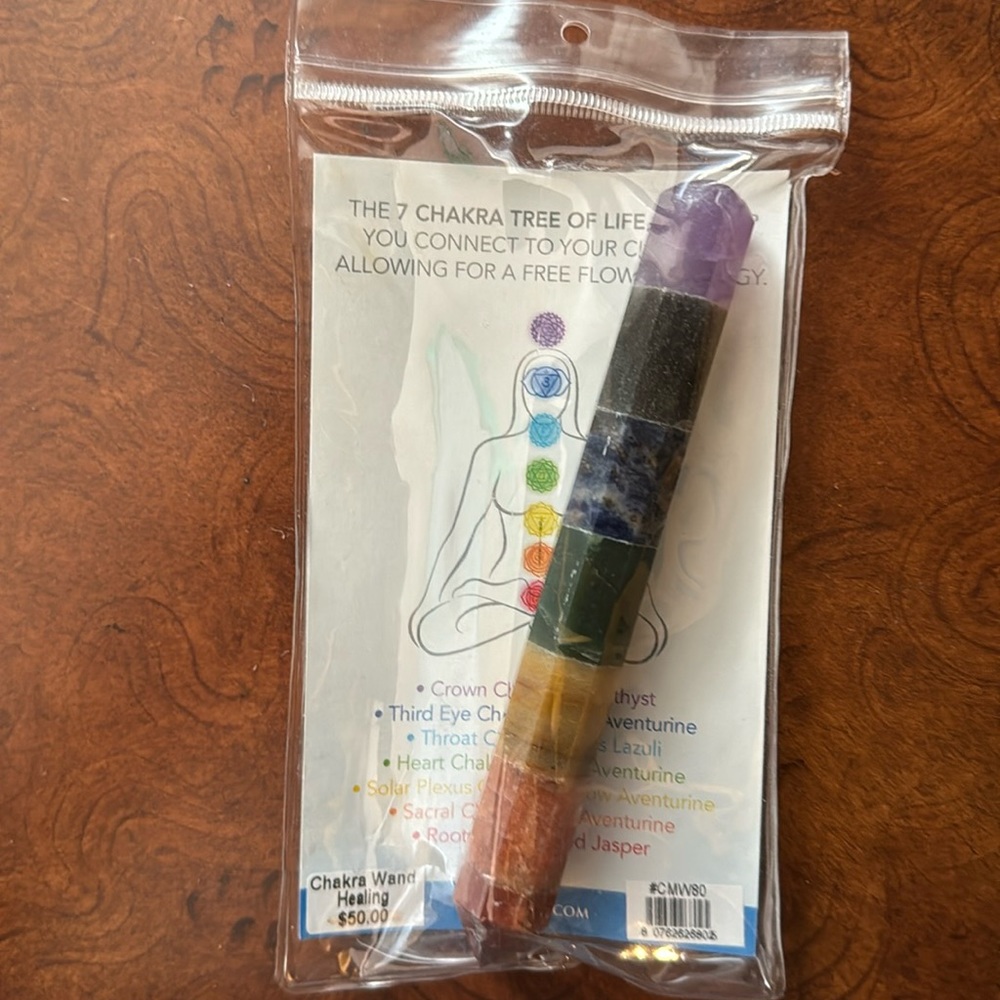 Crystal Chakra Wand